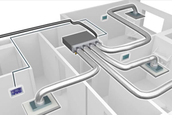 zonificación del aire acondicionado por conductos