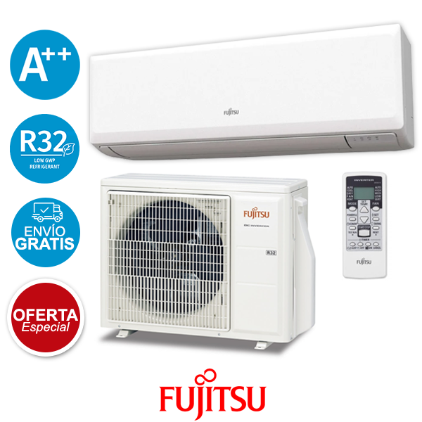 aires acondicionados Fujitsu inverter